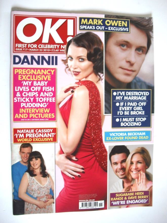 OK! magazine - Dannii Minogue cover (23 March 2010 - Issue 717)