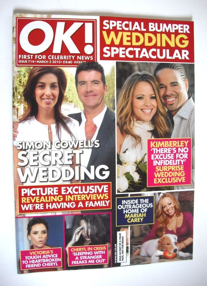 OK! magazine - Simon Cowell cover (2 March 2010 - Issue 714)