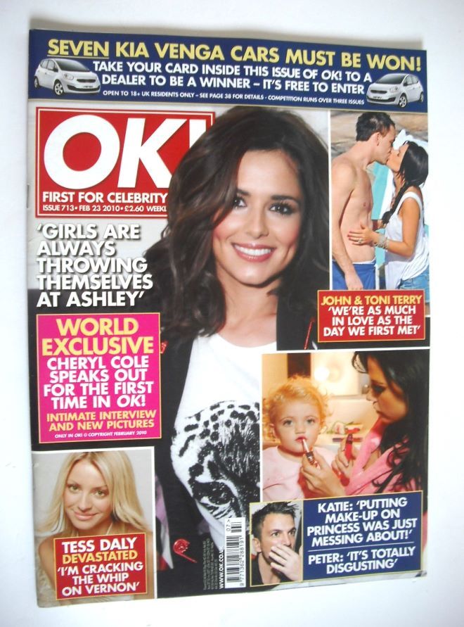 OK! magazine - Cheryl Cole cover (23 February 2010 - Issue 713)