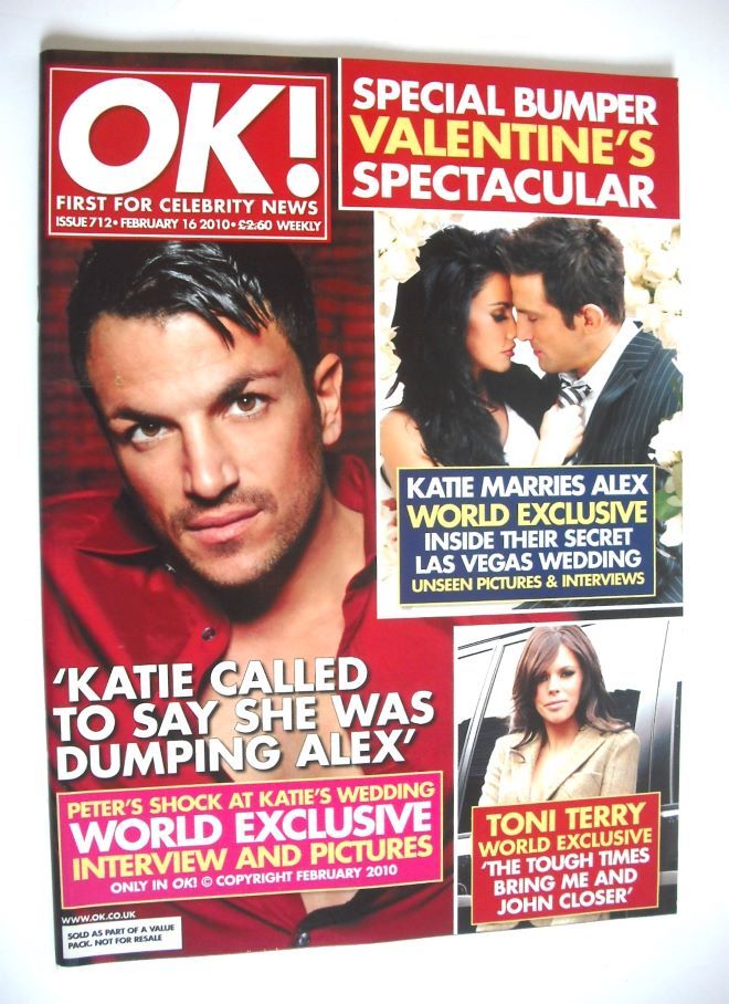 OK! magazine - Peter Andre cover (16 February 2010 - Issue 712)