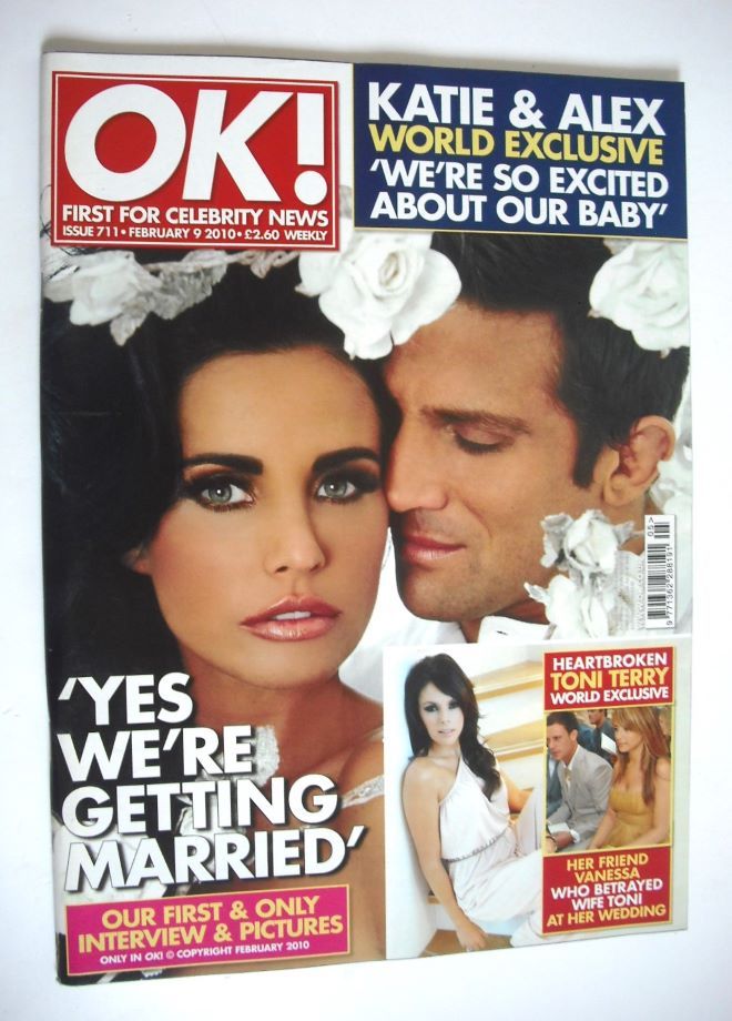 OK! magazine - Alex Reid and Katie Price cover (9 February 2010 - Issue 711)