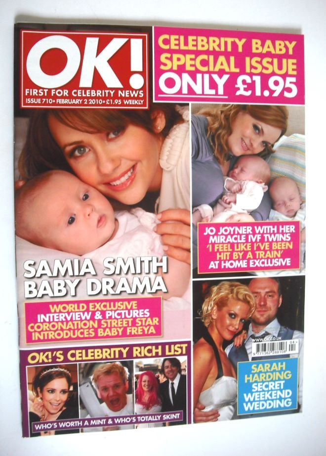 OK! magazine - Samia Smith cover (2 February 2010 - Issue 710)