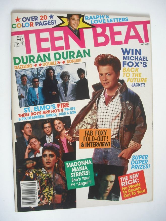 Teen Beat magazine (September 1985)