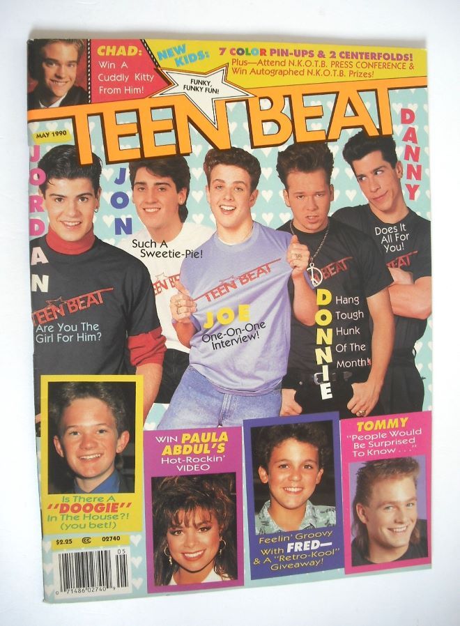 Teen Beat magazine (May 1990 - New Kids On The Block cover)