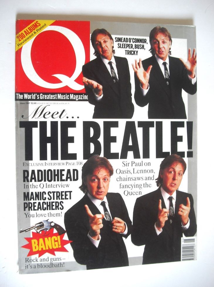 <!--1997-06-->Q magazine - Paul McCartney cover (June 1997)