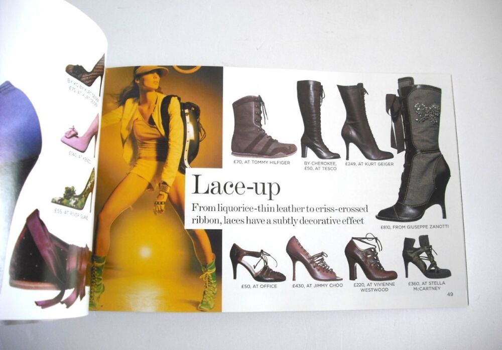 British Vogue supplement - The Gorgeous Shoe Guide (2004)