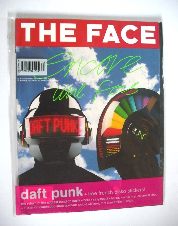 The Face magazine - Daft Punk cover (February 2001 - Volume 3 No. 49)
