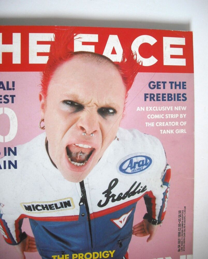 The Face magazine - Keith Flint cover (July 1996 - Volume 2 No. 94)