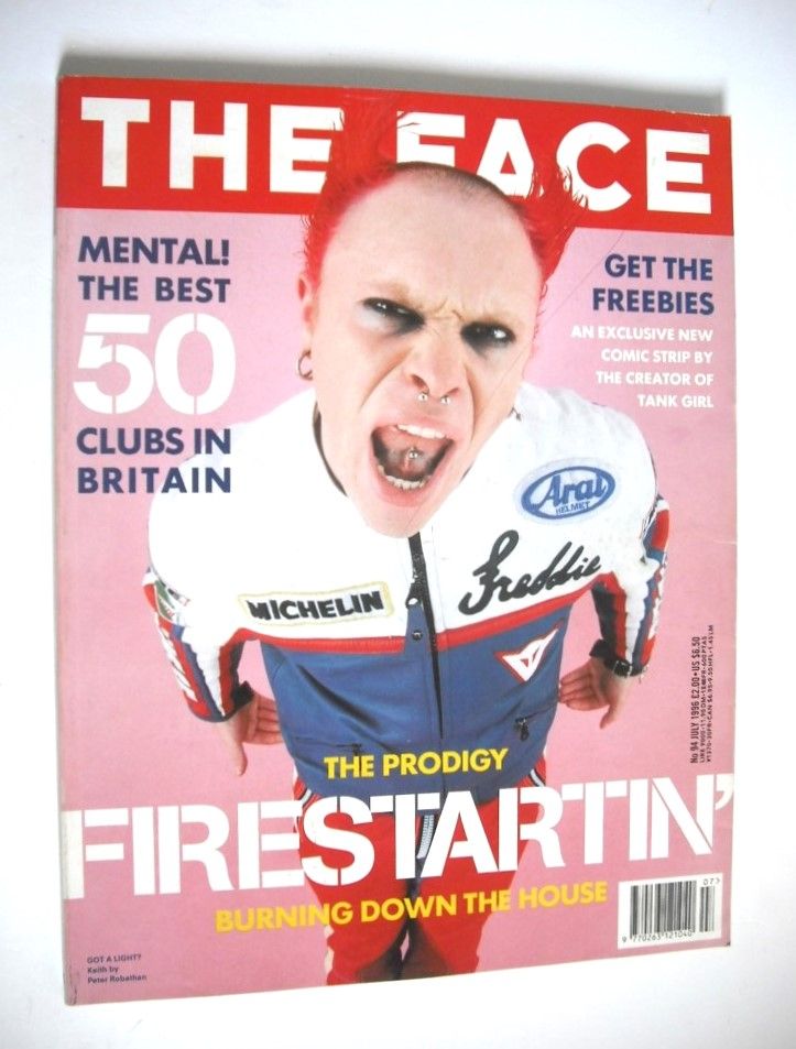 <!--1996-07-->The Face magazine - Keith Flint cover (July 1996 - Volume 2 N