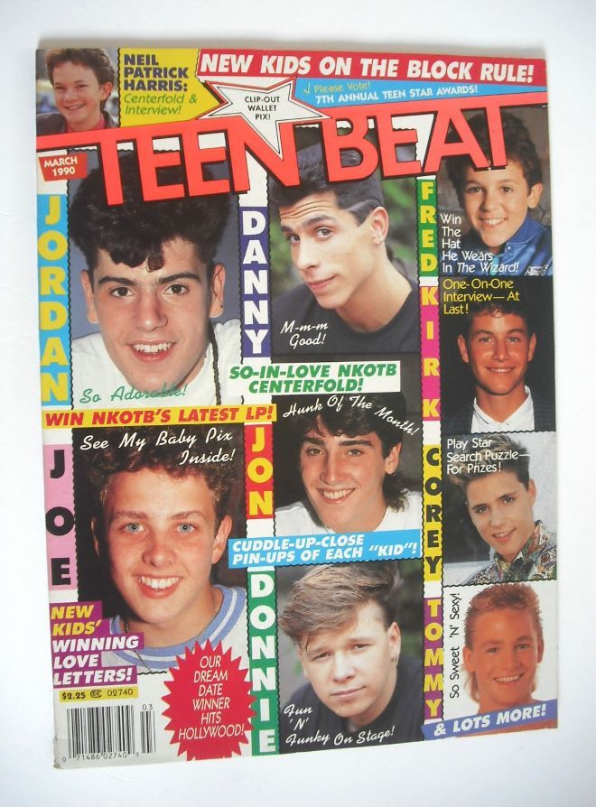 Teen Beat magazine (March 1990)