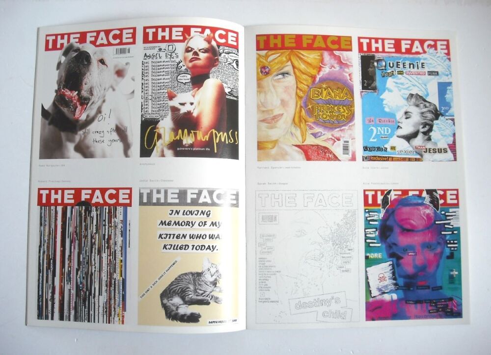 The Face magazine supplement - Deface The Face cover (December 2001)