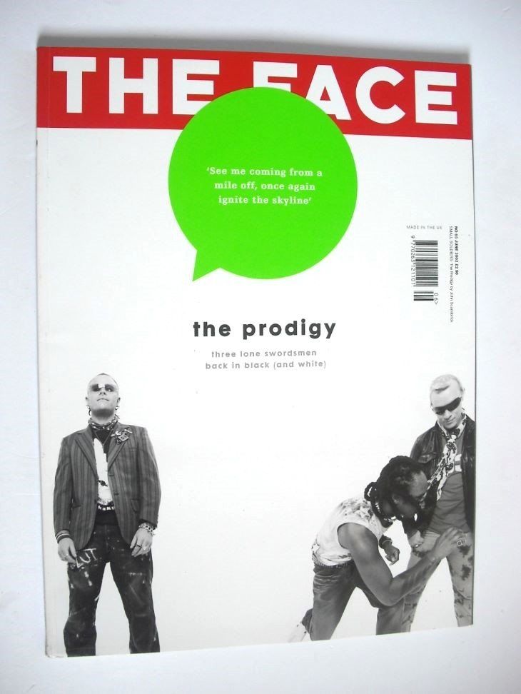 The Face magazine - The Prodigy cover (June 2002 - Volume 3 No. 65)