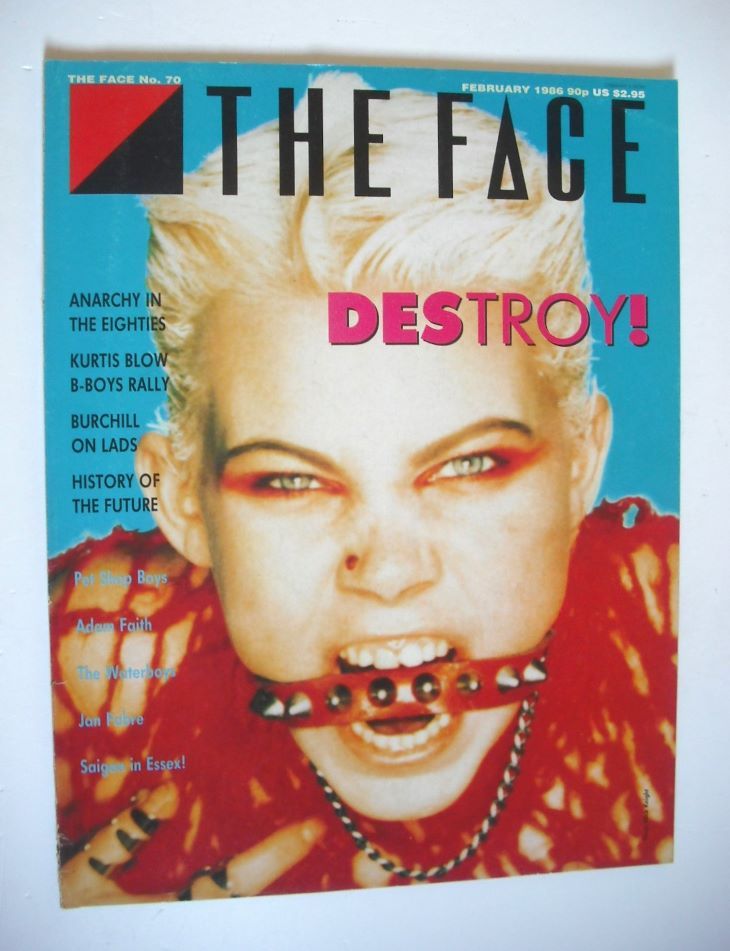 <!--1986-02-->The Face magazine - Destroy cover (February 1986 - Issue 70)