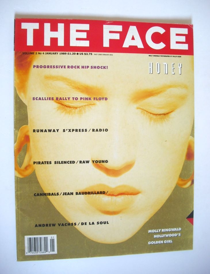 The Face magazine - Molly Ringwald cover (January 1989 - Volume 2 No. 4)