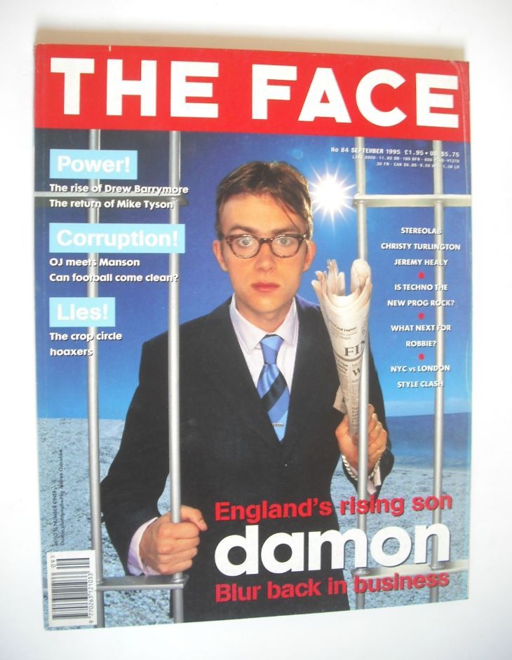 <!--1995-09-->The Face magazine - Damon Albarn cover (September 1995 - Volu