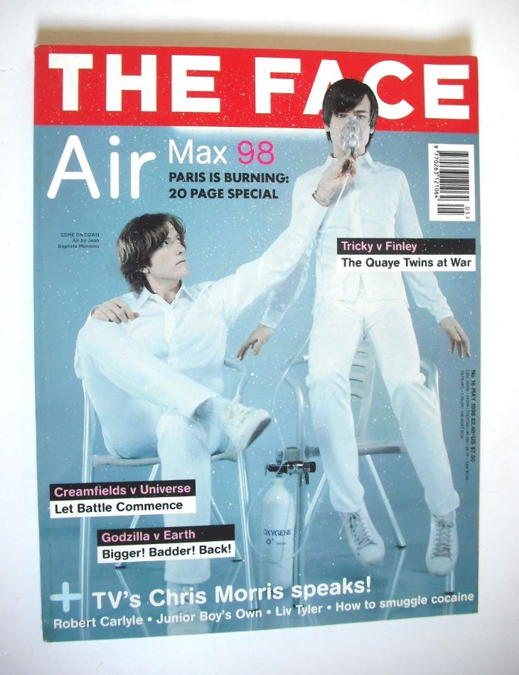 <!--1998-05-->The Face magazine - Air cover (May 1998 - Volume 3 No. 16)