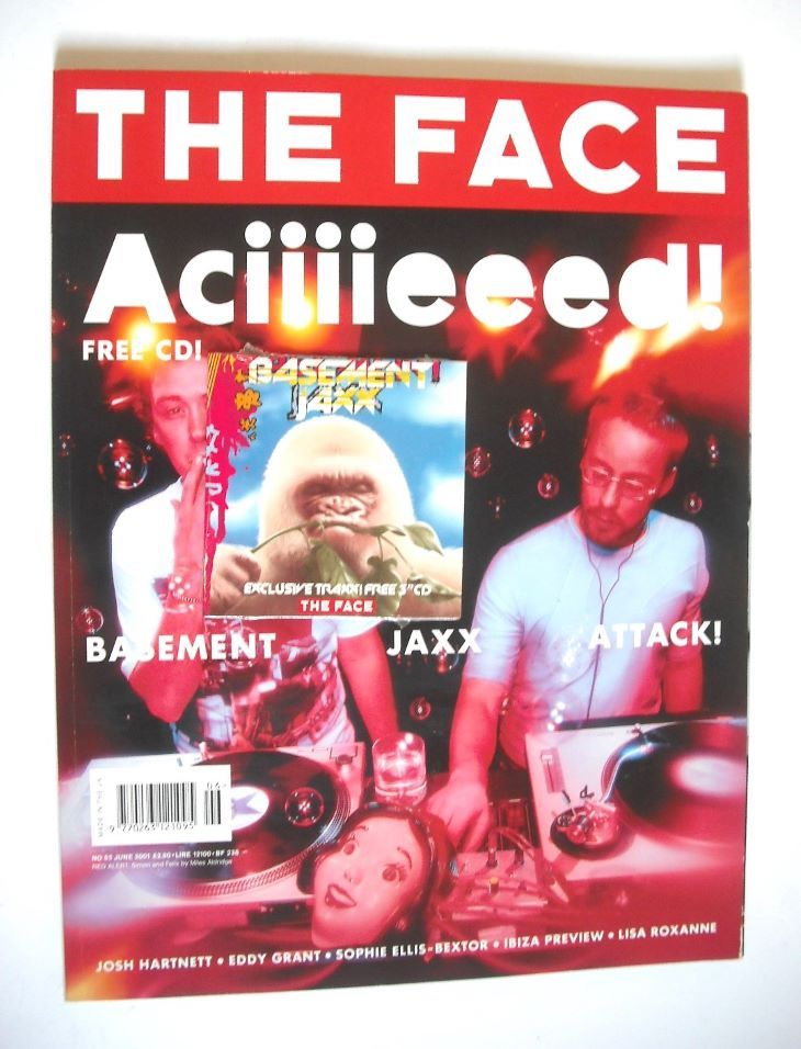 The Face magazine - Basement Jaxx cover (June 2001 - Volume 3 No. 53)