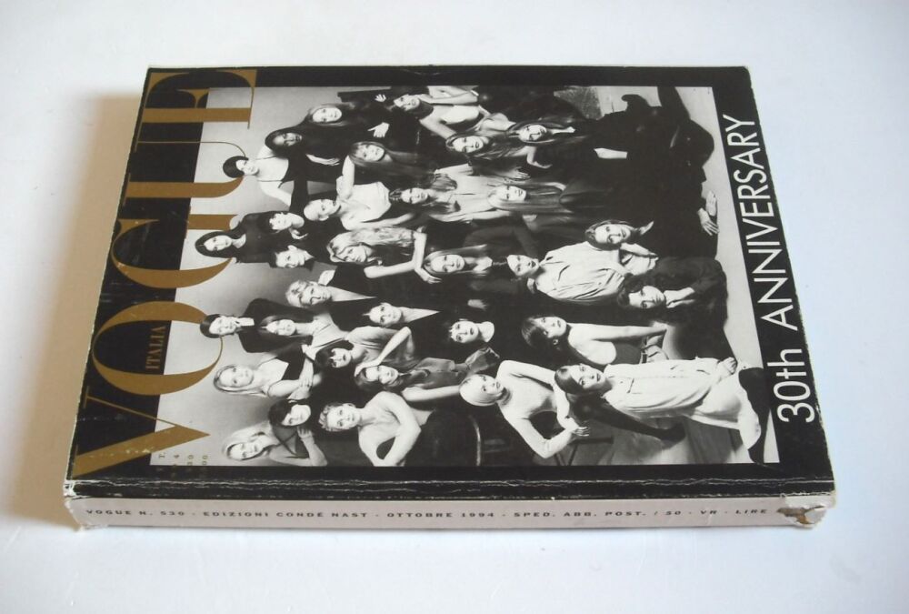 Vogue Italia magazine - October 1994 - 30th Anniversary Issue