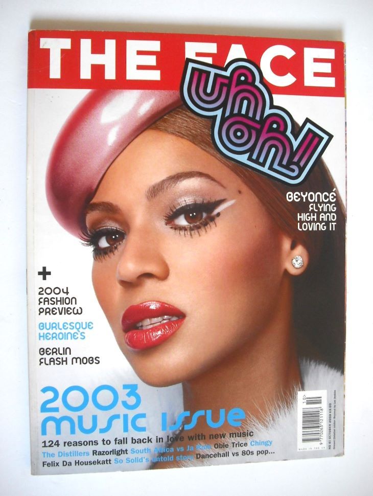 The Face magazine - Beyonce Knowles cover (October 2003)