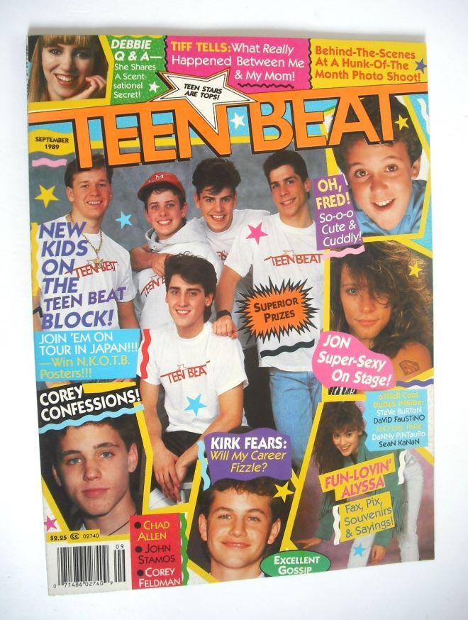 Teen Beat magazine (September 1989)