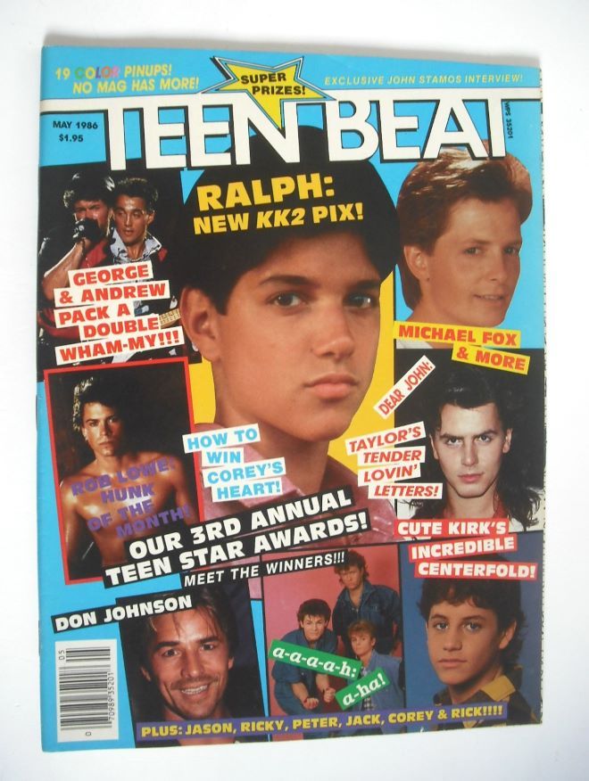 Teen Beat magazine (May 1986)