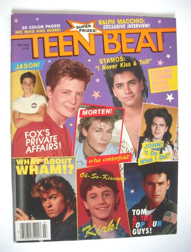 Teen Beat magazine (July 1986)