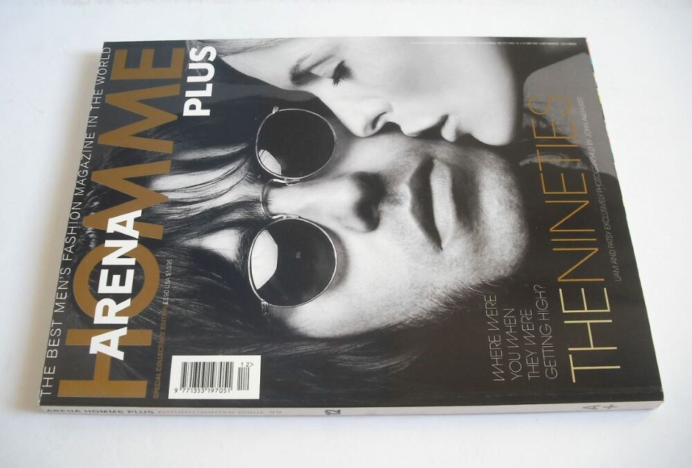 Arena Homme Plus magazine (Autumn/Winter 1999 - Issue 12 - Liam Gallagher and Patsy Kensit cover)