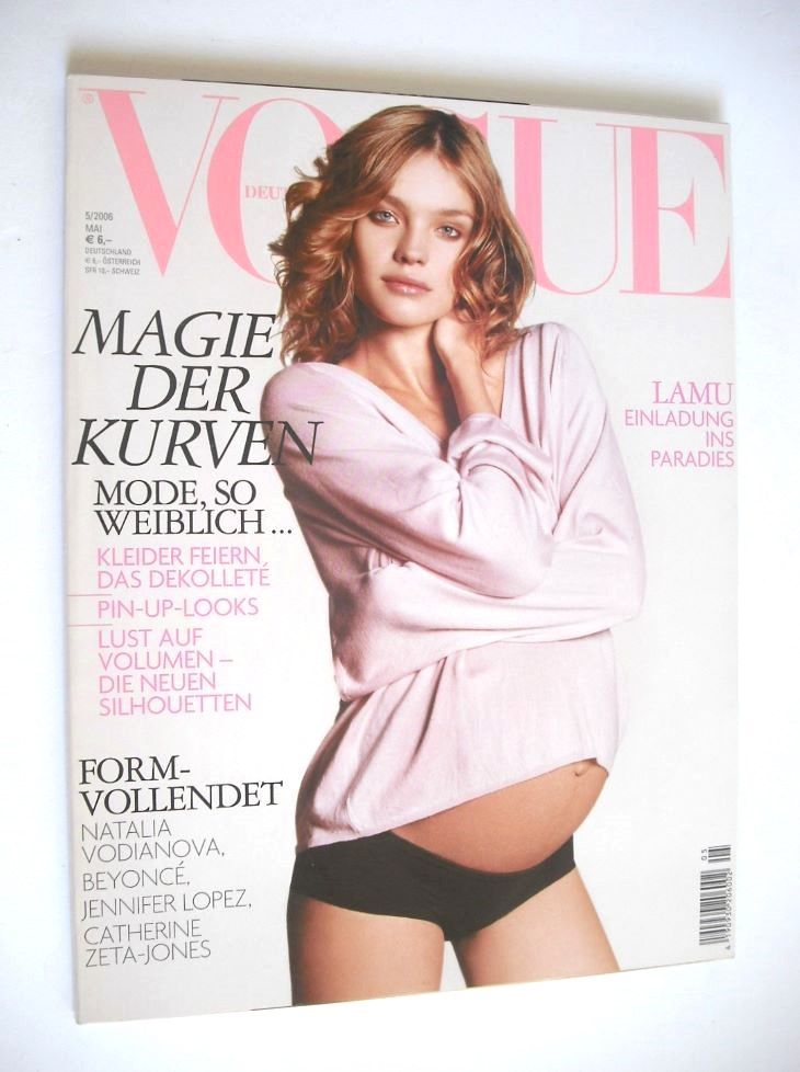 German Vogue magazine - May 2006 - Natalia Vodianova cover