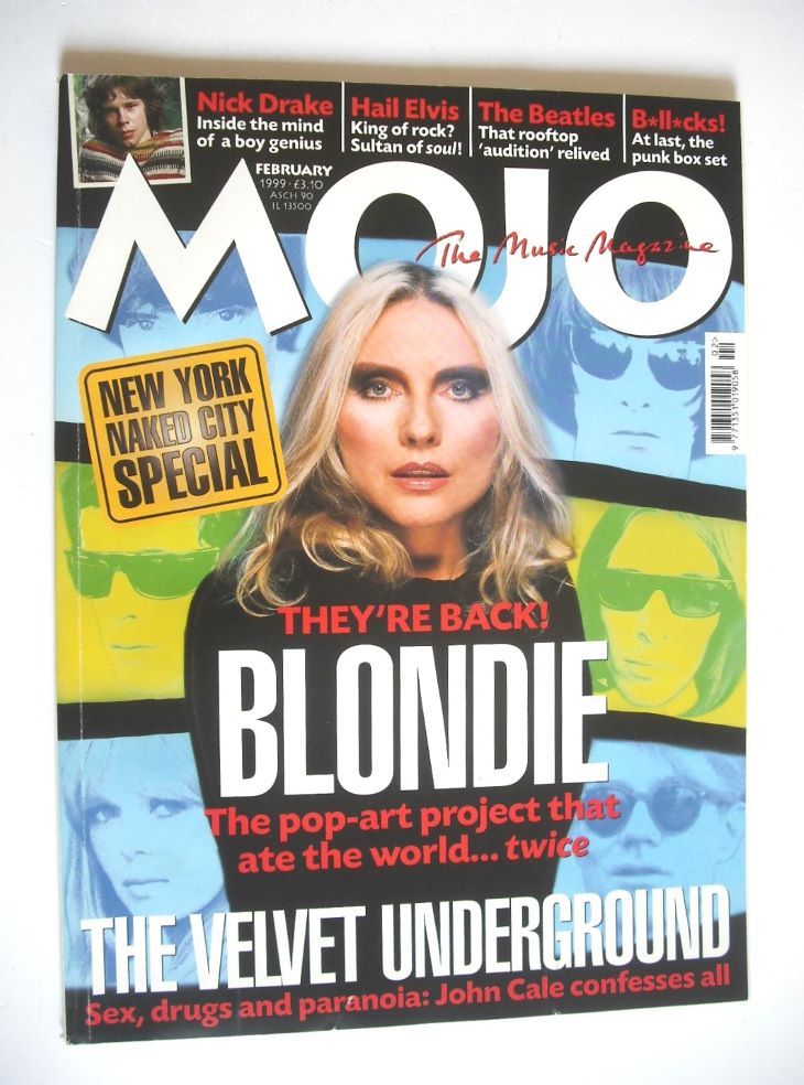 <!--1999-02-->MOJO magazine - Blondie cover (February 1999 - Issue 63)