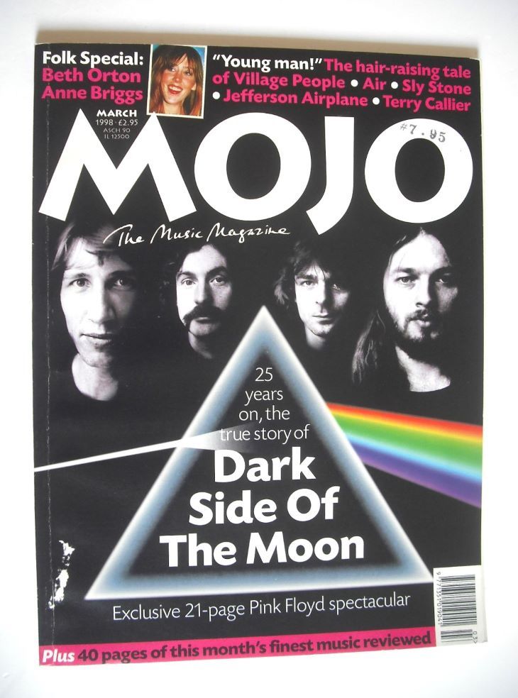 <!--1998-03-->MOJO magazine - Pink Floyd cover (March 1998 - Issue 52)