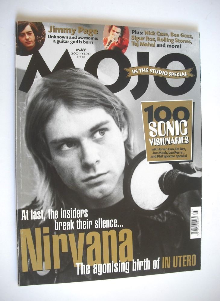 <!--2001-05-->MOJO magazine - Kurt Cobain cover (May 2001 - Issue 90)