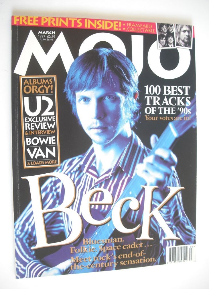<!--1997-03-->MOJO magazine - Beck cover (March 1997 - Issue 40)