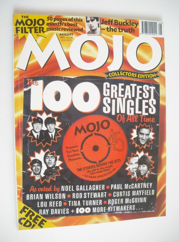 <!--1997-08-->MOJO magazine - The 100 Greatest Singles Of All Time cover (A