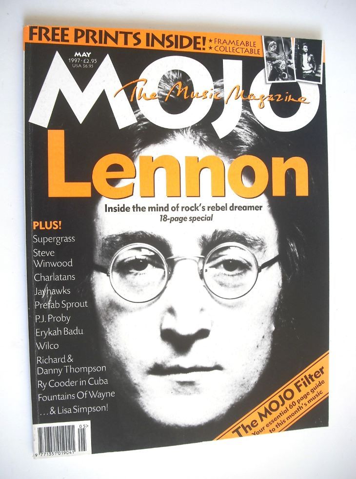 <!--1997-05-->MOJO magazine - John Lennon cover (May 1997 - Issue 42)
