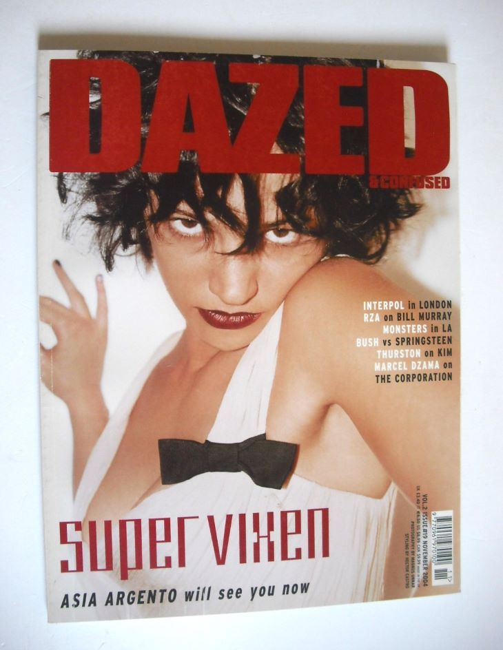 <!--2004-11-->Dazed & Confused magazine (November 2004 - Asia Argento cover