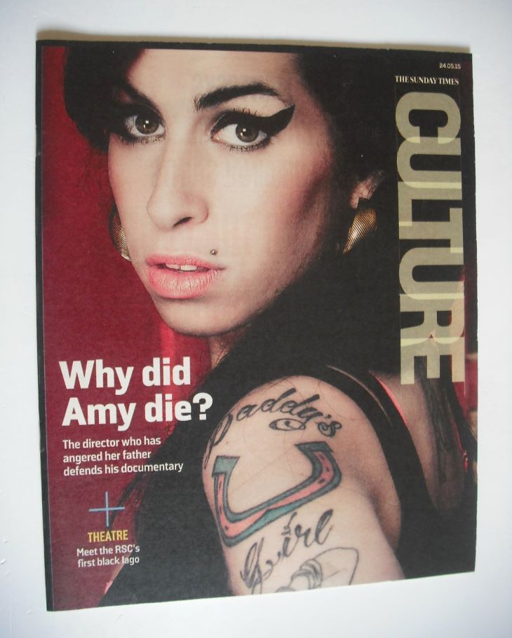 Culture magazine - Amy Winehouse cover (24 May 2015)