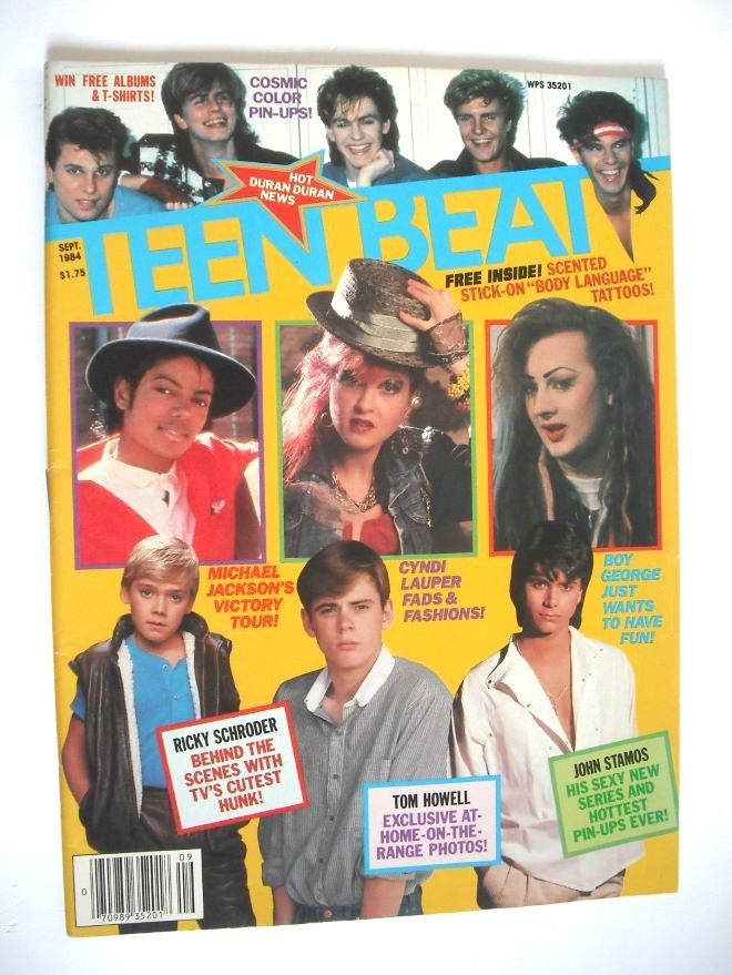 Teen Beat magazine (September 1984)