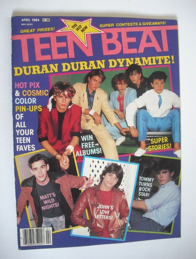 Teen Beat magazine (April 1984 - Duran Duran cover)