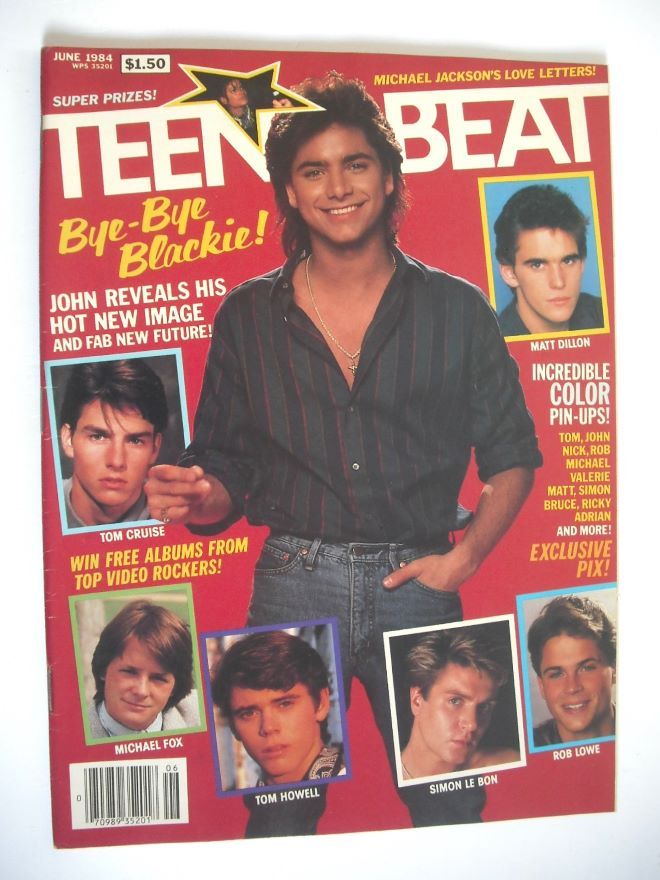 Teen Beat magazine (June 1984 - John Stamos cover)