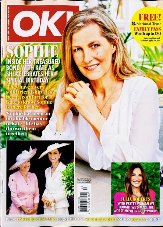 OK! magazine - Sophie, Duchess of Edinburgh cover (19 January 2026 - Issue 1527)