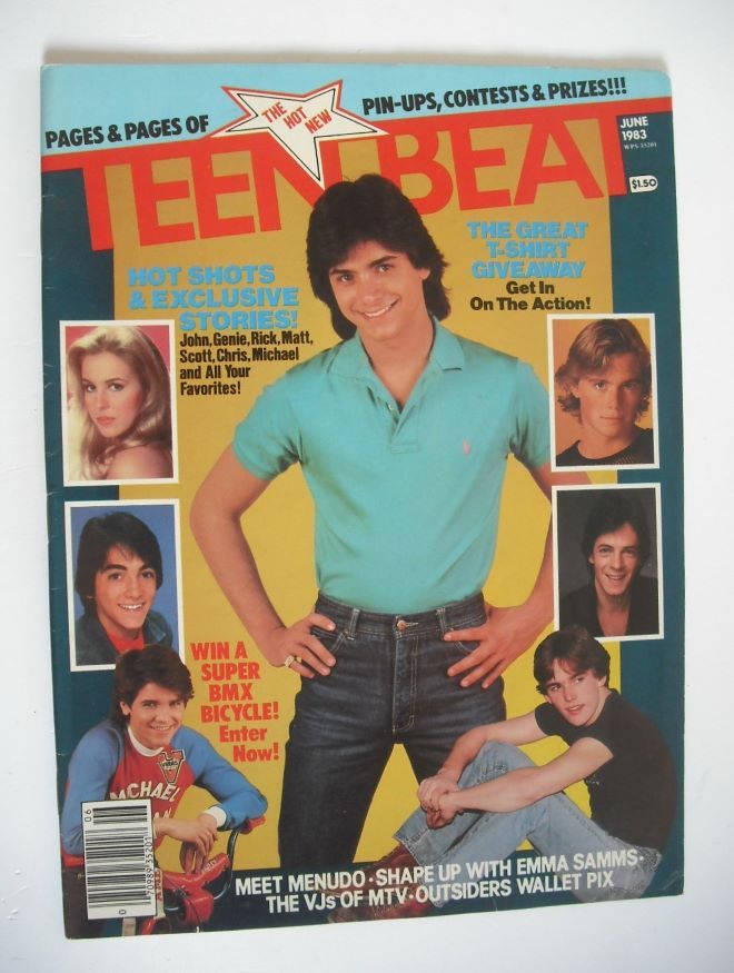 Teen Beat magazine (June 1983 - John Stamos cover)