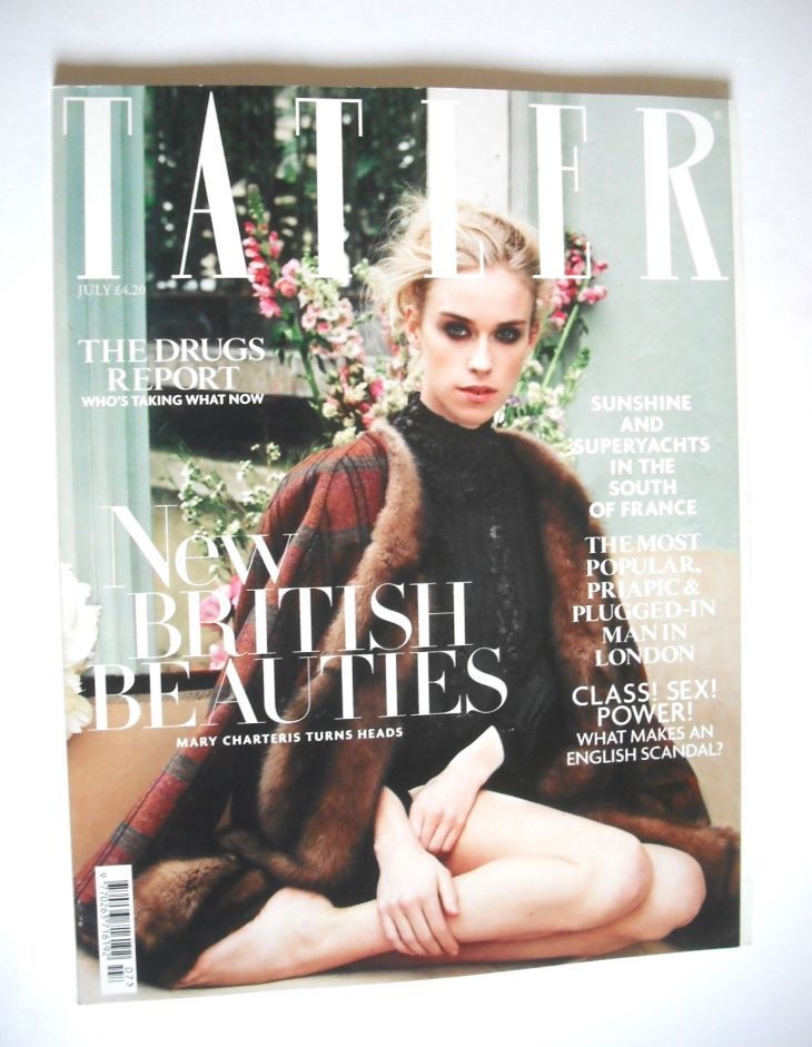 <!--2013-07-->Tatler magazine - July 2013 - Mary Charteris cover