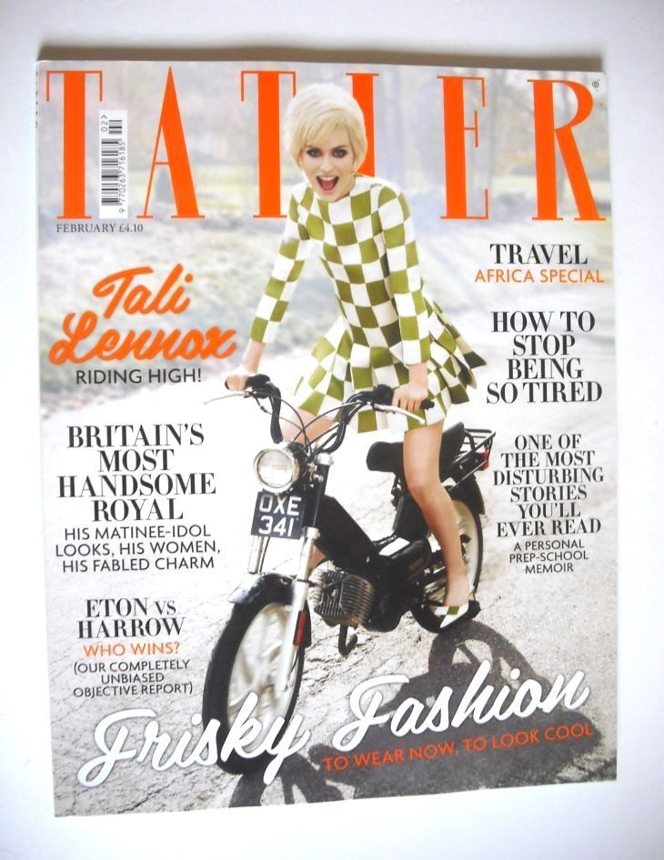 <!--2013-02-->Tatler magazine - February 2013 - Tali Lennox cover