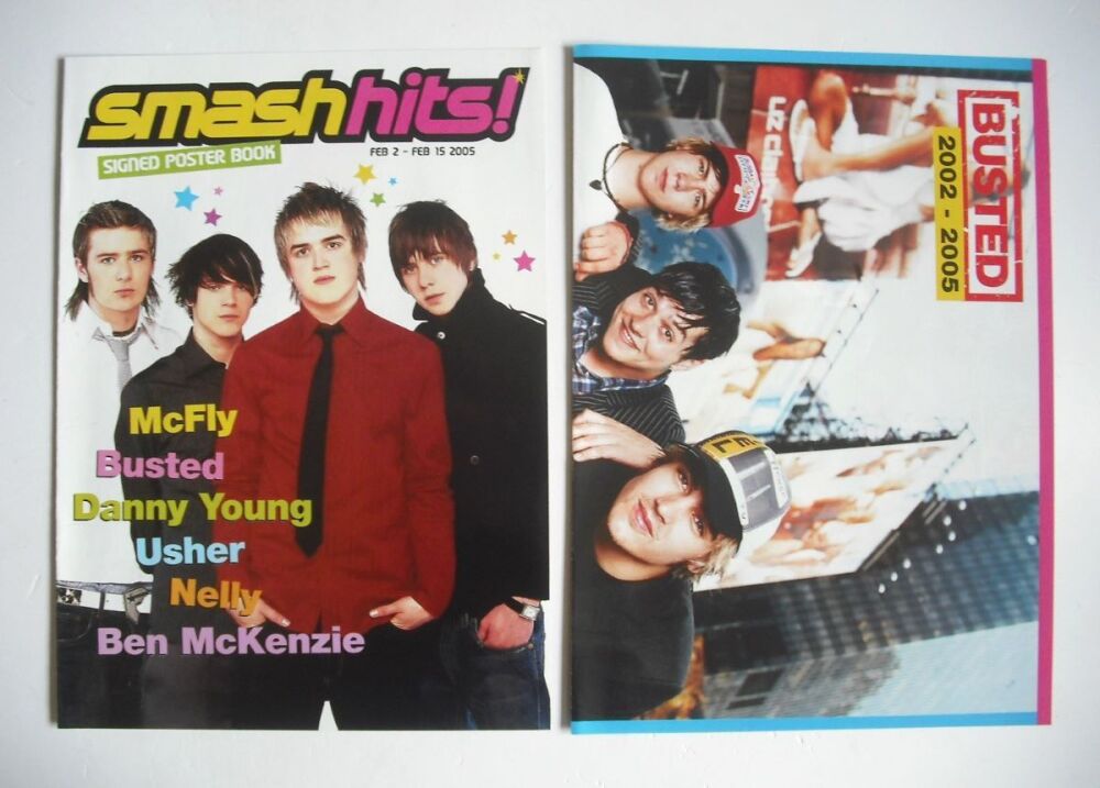 Smash Hits magazine - McFly cover (2-15 February 2005)