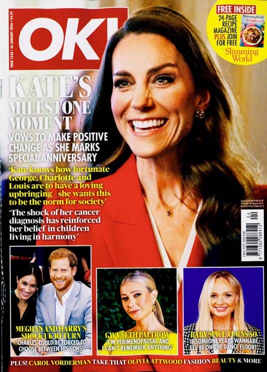 OK! magazine - Kate Middleton cover (26 January 2026 - Issue 1528)