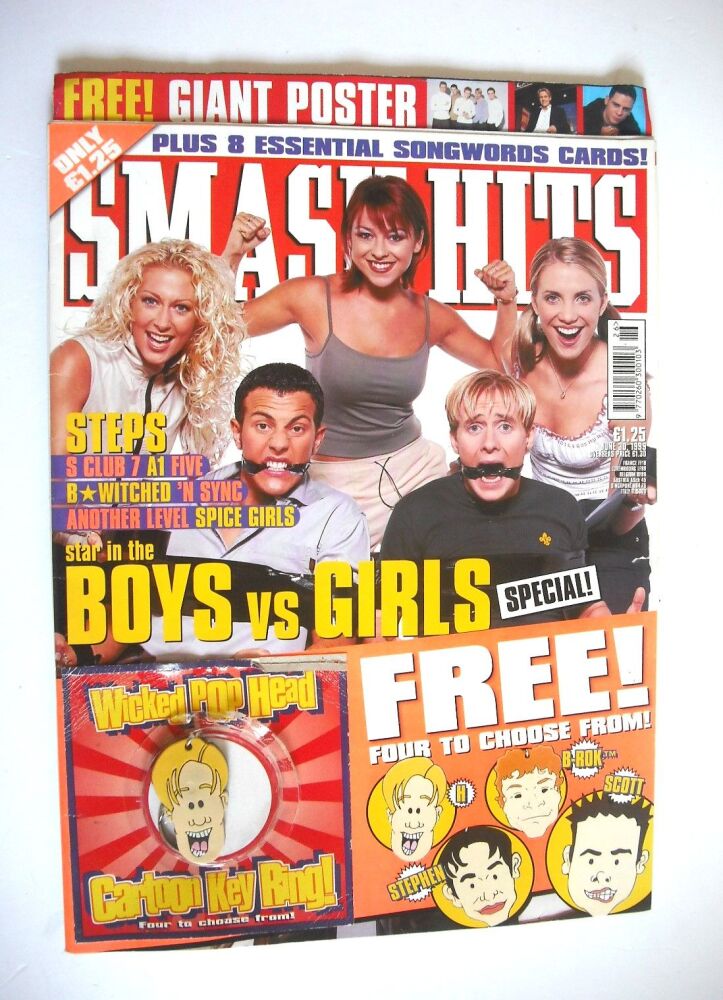 Smash Hits magazine - Steps cover (30 June 1999) (2/4)