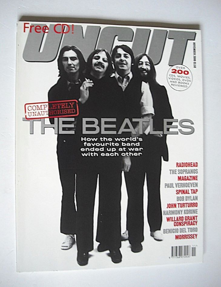 <!--2000-11-->Uncut magazine - The Beatles cover (November 2000)