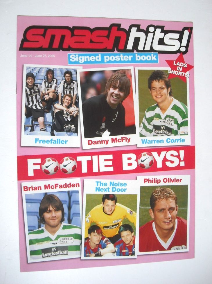 Smash Hits magazine - Charlotte Church cover (14-27 June 2005)