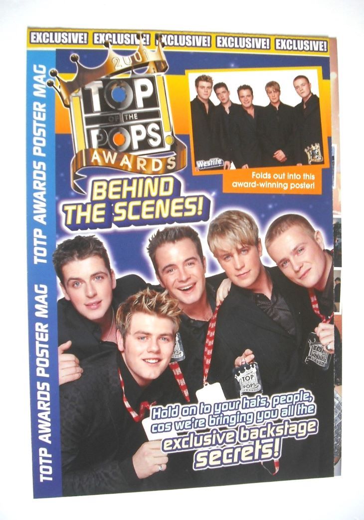 Top Of The Pops magazine - Saucy Secrets cover (January 2002)