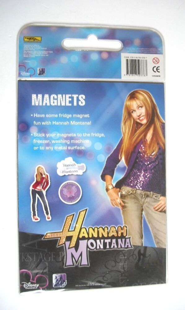 Hannah Montana Magnets Set (by Disney 2008)